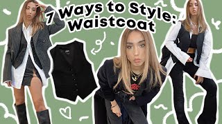 How to Style  WAISTCOATS  7 Ways to wear this Growing Trend in 2021 [upl. by Patten577]