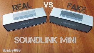 Bose Soundlink Mini Speaker  Original VS Replica [upl. by Blayze]