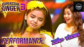 mujhe barish pasand hai पर Pihu  Avirbhav ने मचा दी धूम  Performance Superstar Singer S3 [upl. by Felizio]