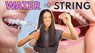 Is Water Flossing BETTER Than String Flossing [upl. by Seys]