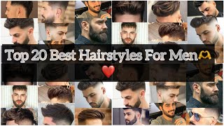 Top 20 Best Hairstyles For Mens in 2024  Haircut for Men 2024  🫶 [upl. by Alida]