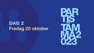 Partistämma Umeå 2023 FREDAG 20 oktober [upl. by Mya]