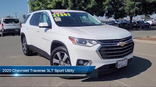 2020 Chevrolet Traverse 3LT Sport Utility Pittsburg Concord Walnut Creek Vallejo Fairfield [upl. by Aikel]