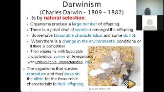 THEORIES OF EVOLUTION lamarckism vs darwinism grade 12 life sciences by M SAIDI ThunderEDUC [upl. by Ardnuasal920]