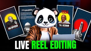 Live Reel Editing for My Client  Step by Step Viral Reels Editing  Premiere Pro Editing Tutorial [upl. by Hembree]