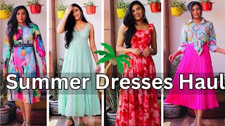 Amazon Summer Dresses For Vacation  Daily Wear  Look Stylish At Home Aanchal [upl. by Ybhsa]