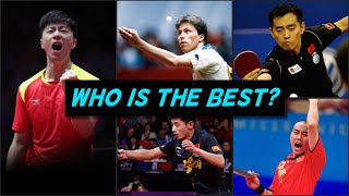 Who is the best table tennis player of all time [upl. by Donata]