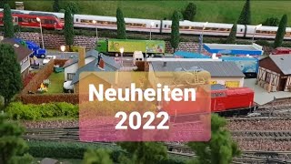 Viele bewegte Neuheiten auf meiner Modelleisenbahn Anlage  Frühjahr 2022 [upl. by Tristan]