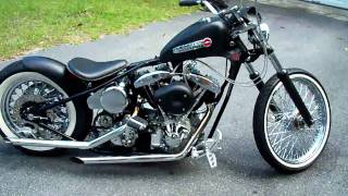 Rays Harley Shovelhead Bobber [upl. by Watanabe]