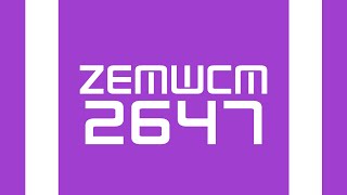 ZEMWCM2647 quotRadio Space 11quot Logo 28062024 [upl. by Urita]