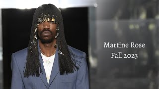 Martine Rose Fall 2023 Fashion Show [upl. by Ebonee]