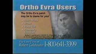 The Law Firm of Robert Goldwater Goldwater Law Firm  Ortho Evra Patch 6413399 Version 2006 [upl. by Dugan]