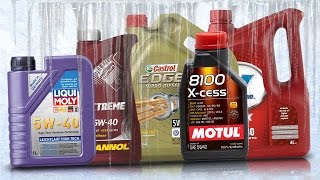 Olej 5W40 Test Zimna 30°C XCess 5W40 Liqui Moly 5W40 Castrol 5W40 Valvoline 5W40 Mannol 5W40 [upl. by Wamsley]