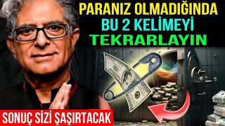 quotSADECE BİR İĞNE KULLANIN  PARAYI TEZAHÜR ETTİRMEK İÇİN BİR İŞE İHTİYACIN YOKquot  Deepak Chopra [upl. by Meeker164]