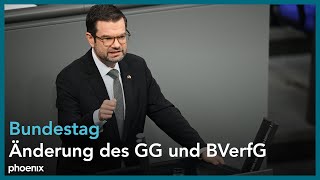 Bundestag Regelungen zum Bundesverfassungsgericht Änderung GG und BVerfG am 101024 [upl. by Phillada42]