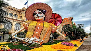 Lemon Festival  Menton 🇨🇵 France A Unique Festival In THE WORLD 4K ULTRA HD [upl. by Joey876]