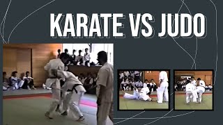 Judo vs Karate From 1991 PreUFC Era  What Happens if you Punch a JUDO guy [upl. by Boutis]