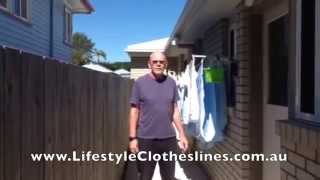 Versaline Slimline Clothesline Review  Ben Pool [upl. by Rachelle436]