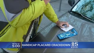 DMV Sting Catches Handicap Parking Placard Violators [upl. by Peterec]