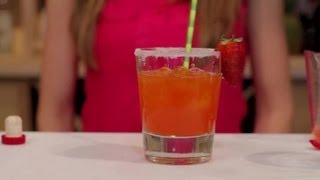 How to Make Strawberry Daiquiris on the Rocks  Mojito amp Daiquiri Recipes [upl. by Xuerd]