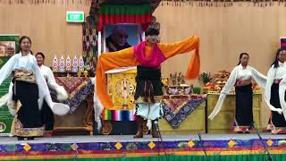 Sydney Tibetan Losar or new year in 2018 Tehor dance ZaSer Rigsang Video [upl. by Astra]