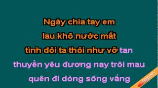 Ngay Chia Tay Karaoke  Andy Quach Cat Tien  CaoCuongPro [upl. by Ocire]