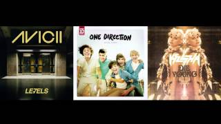 Avicii vs One Direction vs Keha  What Makes Levels Die Young [upl. by Chavez234]