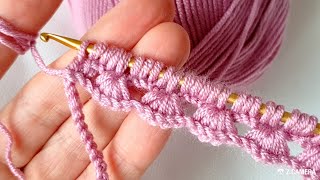 En çok beğendiğim modellerin başında gelen Tunus işi yelek örgü modeli crochet knitting [upl. by Odnalo]