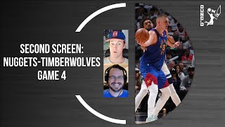 NuggetsTimberwolves Game 4  Second Screen [upl. by Latterll694]