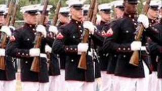 Marine corps Hymn bagpipes and band [upl. by Hooper699]