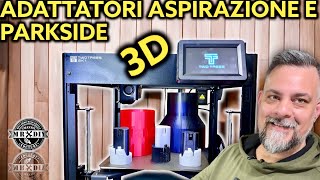 Stampa 3D per il fai da te nel laboratorio Batterie 12V parkside e per aspirazione Two trees sk1 [upl. by Lesak297]