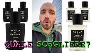 ACQUA DI PARMA SIGNATURE  Quale profumo scegliere 🌪 [upl. by Dov497]