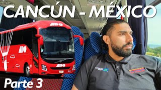 ¡Al fin LLEGAMOS a la CDMX después de 30 HORAS viajando en ADO  PARTE 3  Review 110 [upl. by Dietsche]