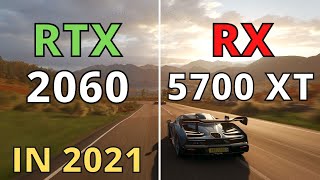 RTX 2060 VS RX 5700 XT  1080p 1440p  IN 2021 [upl. by Silas]