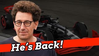 Mattia Binotto is Back in Formula 1 f1news f1 [upl. by Julian]