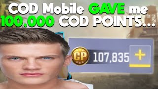 How to Get FREE COD POINTS in COD MOBILE 📈 FCKING FAST [upl. by Seiber]