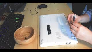 Lenovo Ideapad 51015isk teardown and repaste  Timelapse [upl. by Risser]