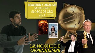 Reacción y análisis 🏆GANADORES GLOBOS DE ORO 2024 Golden Globes🏆 [upl. by Kask148]