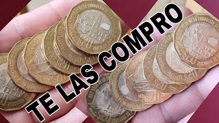 TE COMPRO TUS MONEDAS De 20 pesos mexicanos [upl. by Ratep]