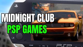 ALL MIDNIGHT CLUB GAMES for PSP  PPSSPP 2005  2008 [upl. by Cyndy448]