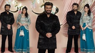 Arjun Kapoor With Sister Anshula Kapoor At Anant Ambani amp Radhika Merchant Sangeet Ceremony [upl. by Proulx]