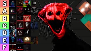 I Ranked EVERY Minecraft Horror Mod [upl. by Lucey101]