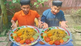 SPICY BIRIYANI EATING CHALLENGE  CHICKEN BIRIYANI COMPETITION [upl. by Huttan]