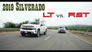 2019 Chevrolet SILVERADO LT Z71  RST Models COMPARED [upl. by Plume]