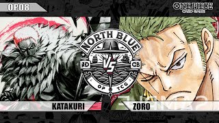 OP08 Local Tournament Finals Katakuri VS Zoro  EP049  PLAYERS DECKLIST  One Piece TCG [upl. by Thompson]