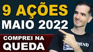 9 AÇÕES PARA MAIO DE 2022  AÇÕES BARATAS PARA 2022  AÇÕES PARA DIVIDENDOS AÇÕES DE VALOR [upl. by Gilbertina]