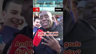 Arsenal score 4 Man City score 1 Remind me who is the boring side 🤔 FanCams [upl. by Pepi]