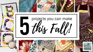 5 Sewing Projects You Can Make This Fall [upl. by Eade]