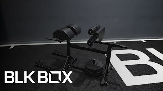 How to Guide GHD  Back Extension Movement  BLK BOX [upl. by Yeleak30]