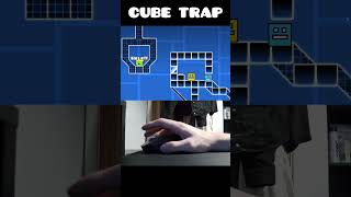 Geometry Dash Cube Trap Bad Ending 😱 [upl. by Ynnelg757]